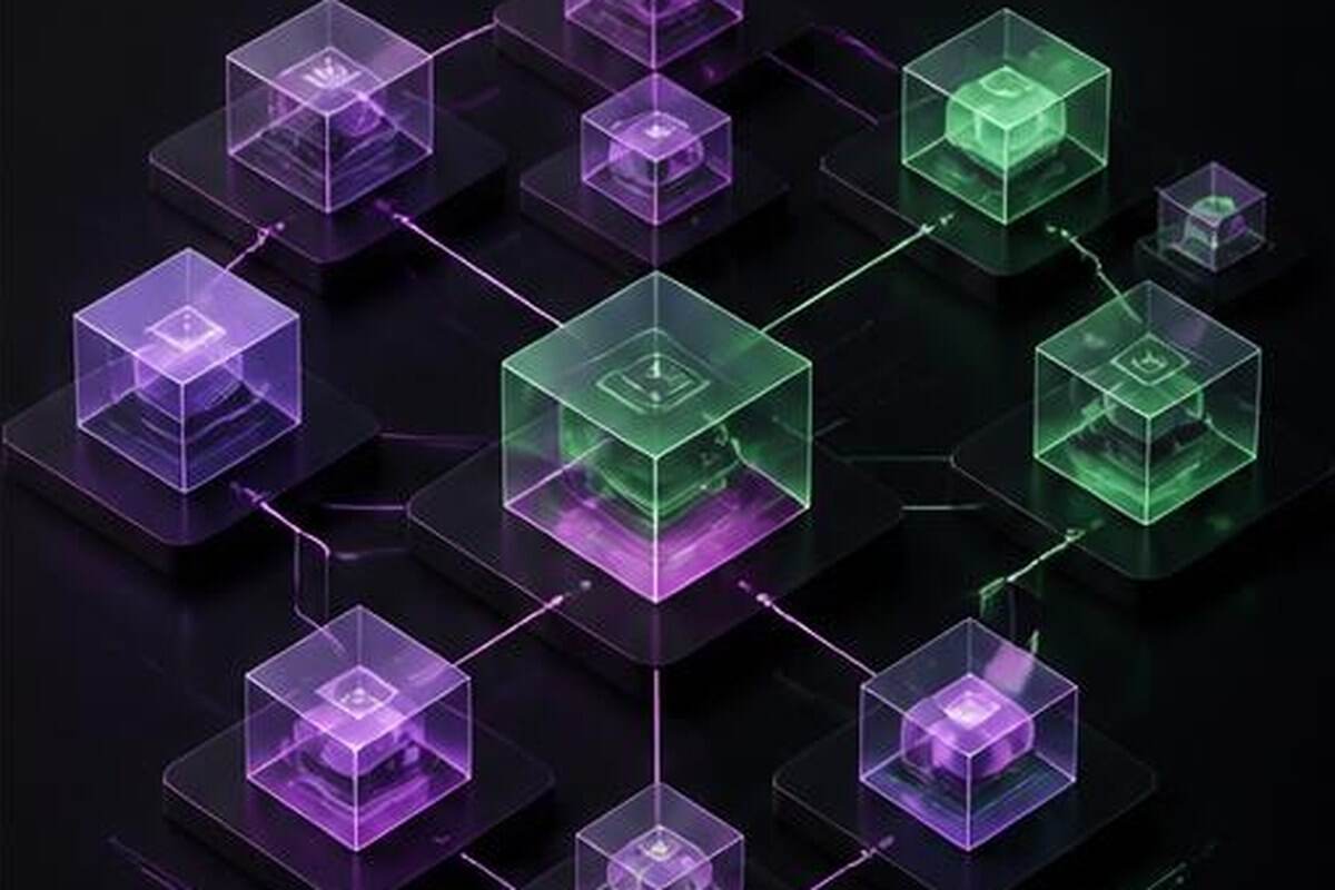 Bloques de datos estructurados conectados en una arquitectura semántica