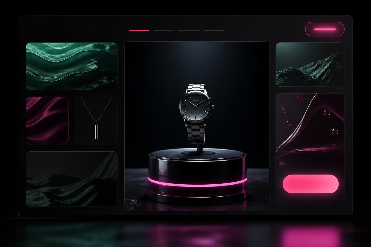 Experiencia ecommerce premium diseñada alrededor de un producto