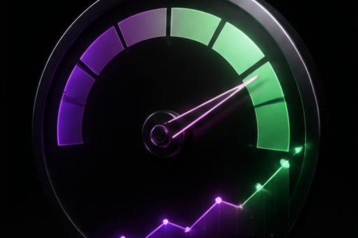Indicador de calidad publicitaria avanzando hacia su nivel óptimo