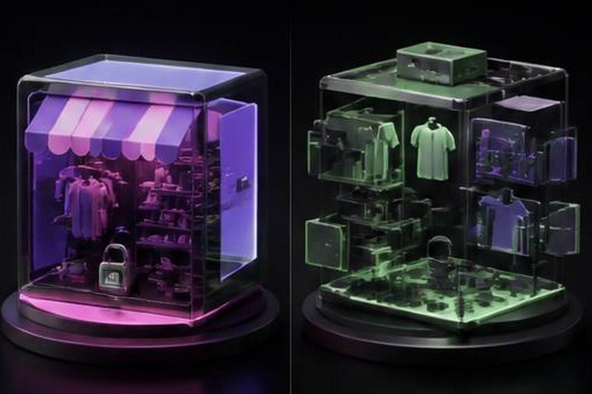 Comparación entre dos modelos de tienda online